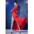 4421 Dress Сорочка Красный