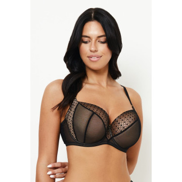 MIRANDA BLACK Semi soft Бюст Черный