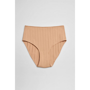 19652 High waist Трусы высокие Телесный