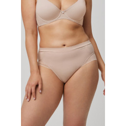 19342 High waist Трусы высокие Телесный