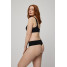 19689 High waist thong Трусы высокие стринги Черный