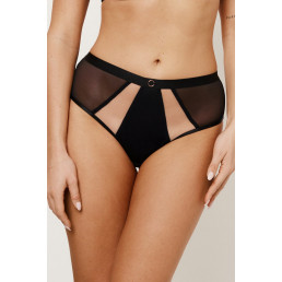 BUTTERFLY BLACK Трусы высокие Черный