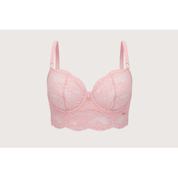 PowderWhisper M Longline бюст (розовый)