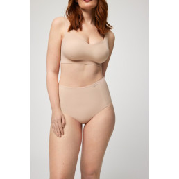 19691 High waist Трусы высокие Телесный