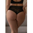 CASUAL Stringshortshighwaist Трусы высокие стринги Черный