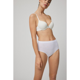 19697 High waist Трусы высокие Белый