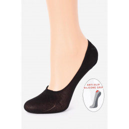 STOPKI COTTON ANTI-SLIP Подследники женские Черный