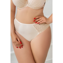 MISS CAFFEE Briefshighwaist Трусы высокие св. Бежевый