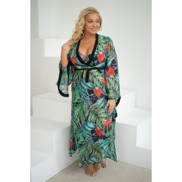 JUNGLE Kimono Халат пляжный Мульти