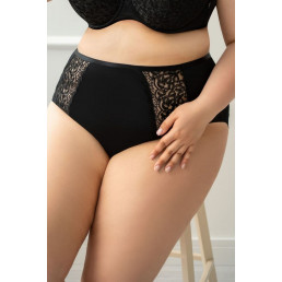 BETTY BLACK Briefsmidi Трусы высокие Черный