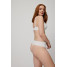 19689 High waist thong Трусы высокие стринги Белый