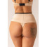 ORIENTAL Stringhighwaist Трусы высокие стринги Бежевый + черный