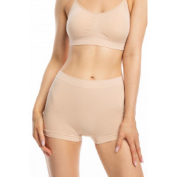 BAMBOO BOYSHORT Трусы шорты Бежевый