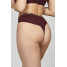 SELENA BURGUNDY Stringhighwaist Трусы высокие стринги Бургундское вино
